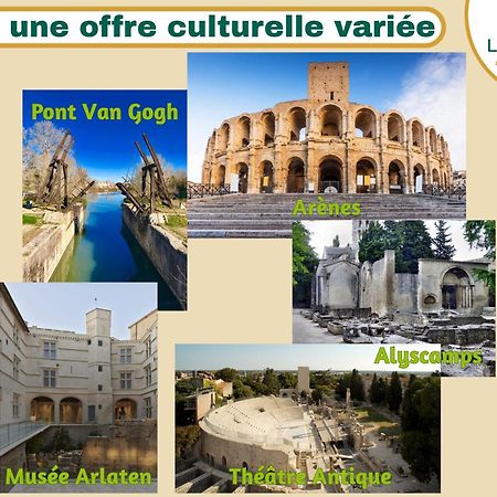 Margaillan - très belle maison avec parking, jardin et clim Arles Extérieur photo