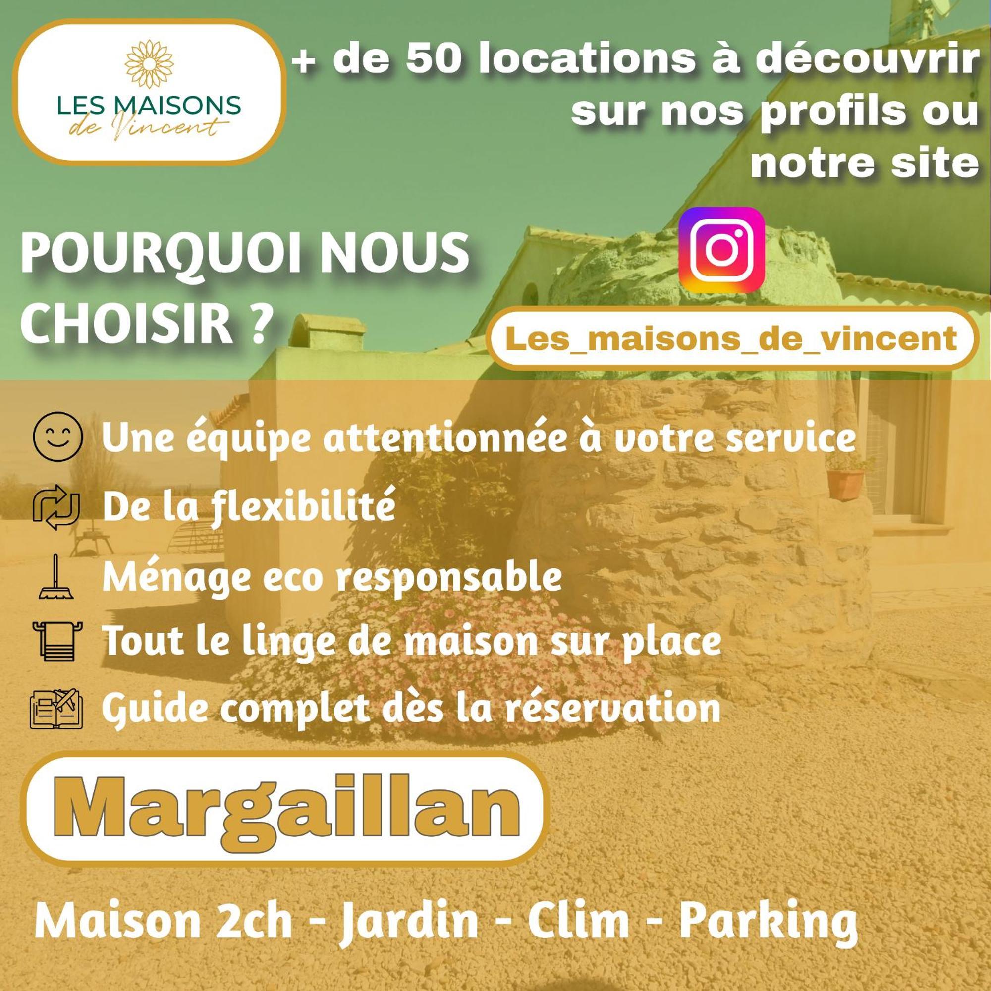 Margaillan - très belle maison avec parking, jardin et clim Arles Extérieur photo